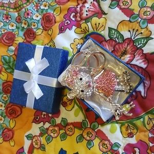 Teddy bear key chain